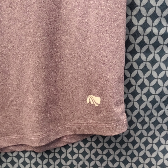 Athletic Works - Women's two tone purple athletic tank top with mesh. Size - M - Picture 3 of 6